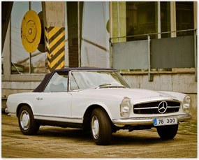 Poszterek 50x40 Mercedes kabrió