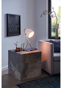 Eglo 49727 - Asztali lámpa CHESTER 1xE27/60W/230V fehér/réz