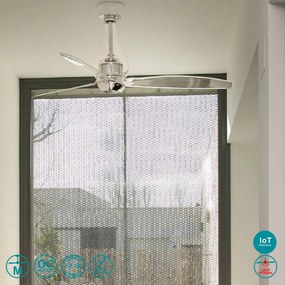Ventilátoros Lámpa Króm MINI ETERFAN FARO 33382