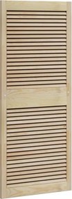 vidaXL Széfajtó Természetes 140,5 x 2,1 x 59,5 cm Tömör fenyőfa