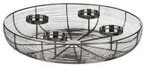 Eglo 422387 - HAGONY gyertyatartó, 45 cm átmérő, króm kivitel