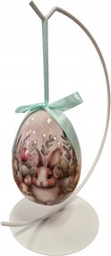 Húsvéti tojás medál nyuszikkal Karácsonyi Tavaszi Dekoráció Kicsi
