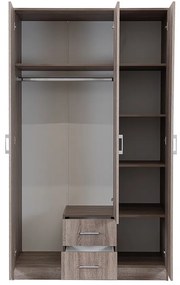 Miami gardróbszekrény 120x205 cm yorki tölgy-yorki tölgy