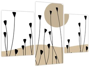 Kép - Grafikus rét N⁰2 (90x60 cm)