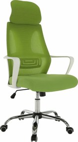 Irodai szék, zöld/fehér, TAXIS