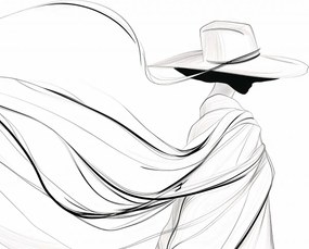 Poszter 50x40cm Eltűntél a sarkon túl