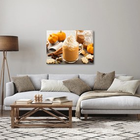 Kép - Tök latté (70x50 cm)