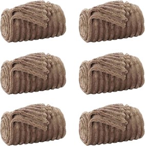 vidaXL Takarók 6 pcs Teve 150 x 130 cm Gyapjú