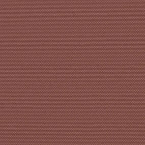 Barna behúzható oldalsó napellenző 200 x 500 cm