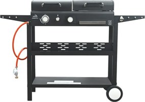 Gáz-faszenes grillsütő Domino 2in1 – Cattara