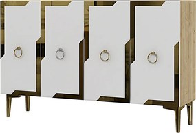 Seza 120 - Sapphire Oak, White, Gold