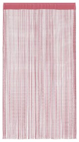 2 db rózsaszín zsinórfüggöny 100 x 250 cm