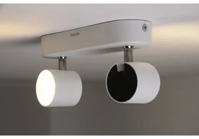 Philips 56242/31/16 - LED Szabályozható spotlámpa STAR 2xLED/3W/230V