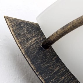 Orion WA 2-1196/1 - Fali lámpa FLEUR 1xE14/60W/230V bronz