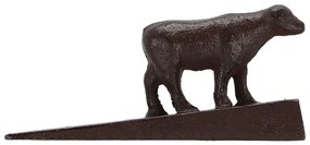 Öntöttvas ajtókitámasztó ék, bocis, 13 x 6 cm