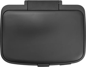 Matt fekete acél pedálos szemetes 12 l Bo – Brabantia