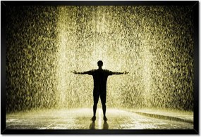 Poszterek keretben 60x40 Keményen esik az eső