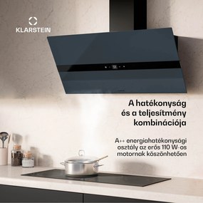Klarstein WiFusion páraelszívó, WiFi, LED, 690 m³/h, A++