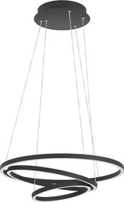 EGLO 900479 LOBINERO Modern Led Függesztett Lámpa Fehér, Fekete LED IP20
