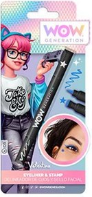 WOW Generation Valentina kék szemceruza és nyomda szett