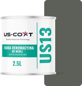 Konyhabútor Festék Szekrény Frontok Szürke Zöld Ral 7009 Fényes 2,5L