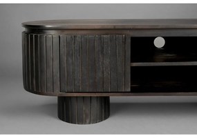 Sötétbarna mangófa TV-állvány 140x45x40 cm Kenji – Dutchbone