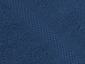 CLARYSSE ELEGANCE törölköző 60x110 cm sötétkék, 100% pamut