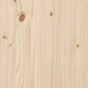 tömör fenyőfa fejtámla tárolóval 200 cm