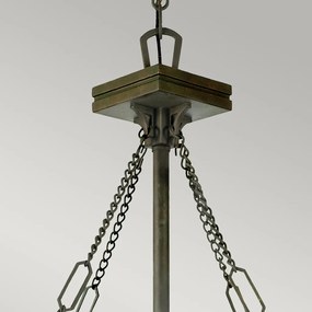 Quoizel INGLENOOK QZ-INGLENOOK-P-B Függőlámpa 3x60W/E27