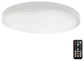 V-Tac LED Fürdőszobai mennyezeti lámpa érzékelővel LED/18W/230V IP44 4000K átm. 29 cm + távirányító VT1853