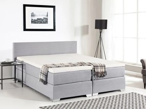 Franciaágy Boxspring 180 cm PREMIER (matracokkal) (világosszürke). 1007441