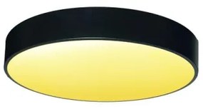 LED Dimmelhető mennyezeti lámpa LED/50W/230V 3000-6500K fekete + távirányítás