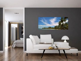 Kép a strandról (120x50 cm)