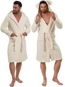 Teddy Ecru Men fürdőköpeny S/M