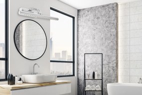 LED FÜRDŐSZOBA LÁMPA TÜKÖR fölötti Rea 5W 40cm APP364-1W chrome