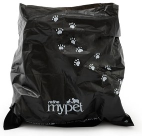 Fekete macskaürülék zacskó szett 4 db-os 11x18 cm Biala – Rotho