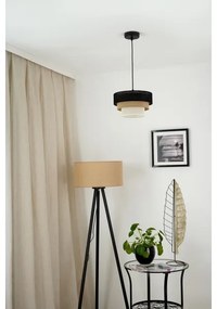 Brilagi - ASPEN LUNETA lógó 1xE27/15W/230V, 25 cm, fekete/beige/krém