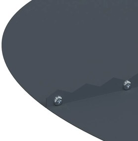 Antracit Cserép Antracit Műanyag Nagy Kerek Modern
