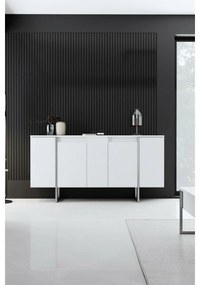 Luxe White and Silver szekrény