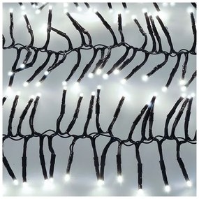 Solight 1V11-W - LED Karácsonyi lánc 576xLED/8 funkció 8m IP44 hideg fehér + távirányító