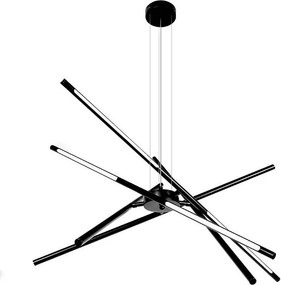 DOMENOLED 613 Modern Led Függesztett Lámpa Fekete LED IP20