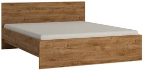 FRILO II hálószoba összeállítás + ágyrács + tárolóhely, 160x200, tölgyfa ribbeck arany