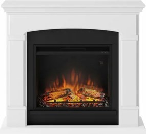 Helmi Elektromos kandalló tűztérrel 23", Tiszta fehér