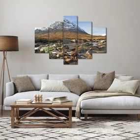 Kép - Hegy a folyóval (150x105 cm)
