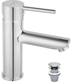 FERRO - Mosdócsaptelep + leeresztő FIESTA fényes króm