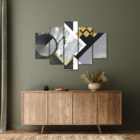 Kép - Texturális kollázs (150x105 cm)