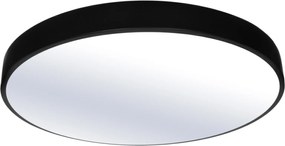 Falra szerelhető Led lámpa 60cm Kerek Fekete 60W 4800lm Modern design