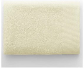 Krémszínű frottír pamut törölköző és fürdőlepedő készlet 4 db-os Amari – Restilo