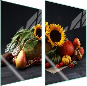 7in1 Üveg védőlap tűzhelyhez 2x35x52 Virág