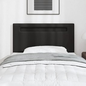 Fejtámla Egyszerű Dizájn Fekete 90 cm Műbőr